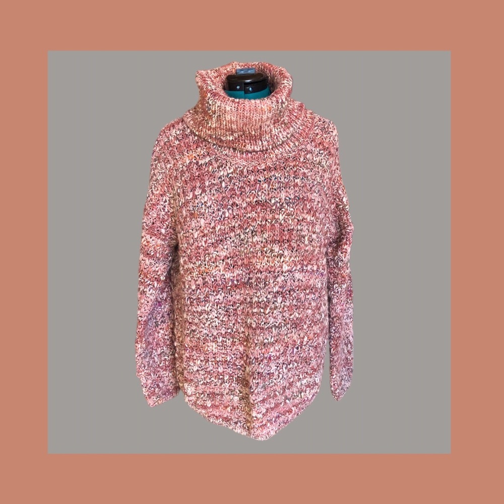 Ladies Italian made Cowl neck. . L